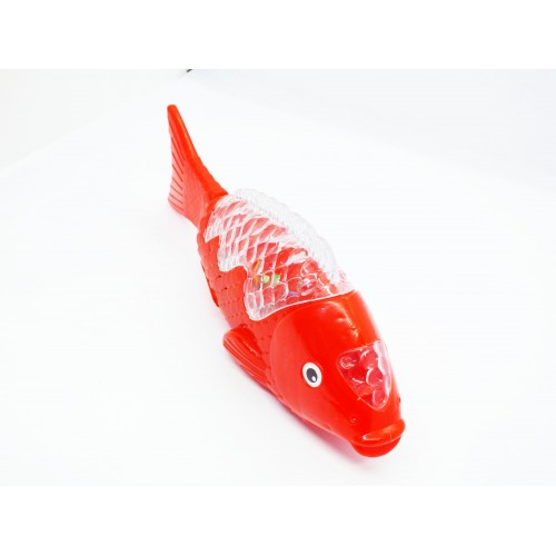 Sesli Işıklı Yürüyen Hareketli Oyuncak Balık Kırmızı